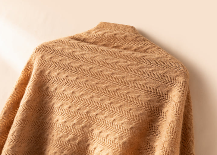 Luxury Oversized Cashmere Shawl Wrap for Women