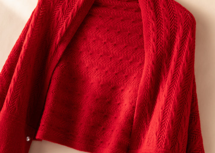 Luxury Oversized Cashmere Shawl Wrap for Women